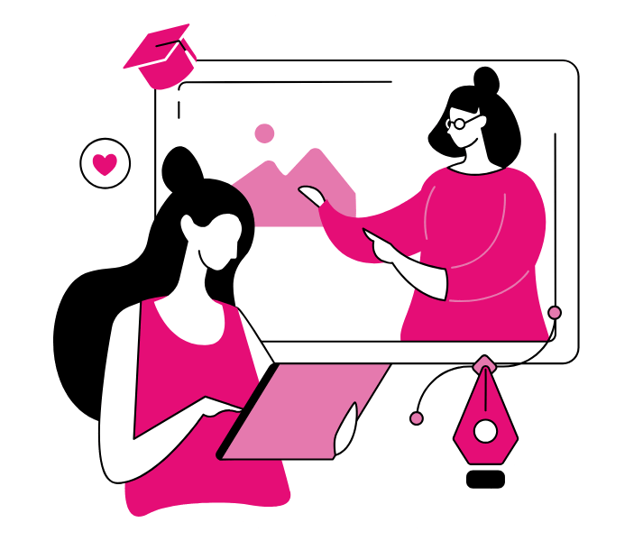 Création d'identité visuelle sur-mesure - Freelance Olivia Jorge